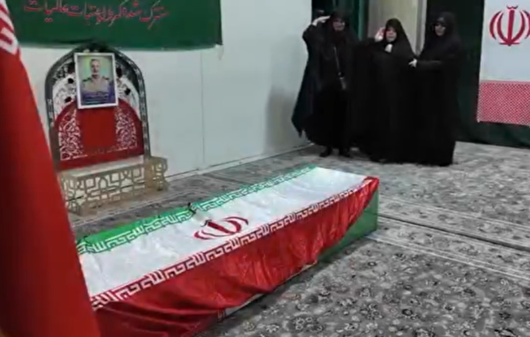 سلام نظامی همسر شهید سپهبد موسوی