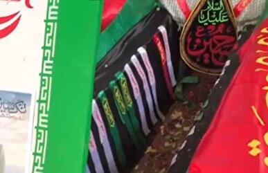 گزارش خبرنگار SNNTV از مزار دریابان شهید علیرضا تنگسیری در گلزار شهدای آبادان+فیلم