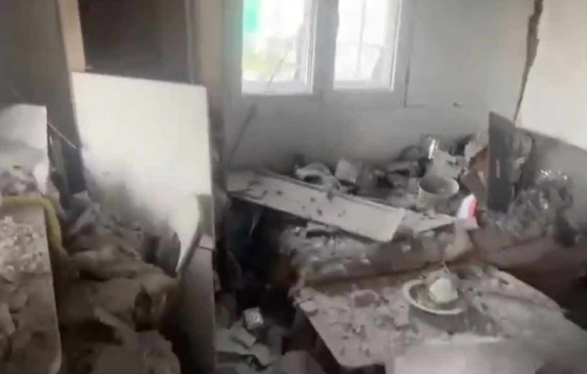 تصاویری از قدرت تخریب ترکش&zwnj;های موشک&zwnj;هایی که ترامپ متوهم در خواب نابود کرده است در کریات آتا