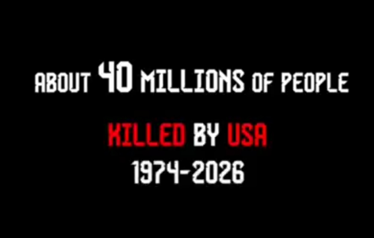 ۴۰ میلیون نفر در جهان قربانی آمریکا در ۳۲ سال گذشته