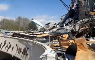 وضعیت ورزشگاه ۱۲ هزار نفری آزادی پس از بمباران آمریکا و اسرائیل