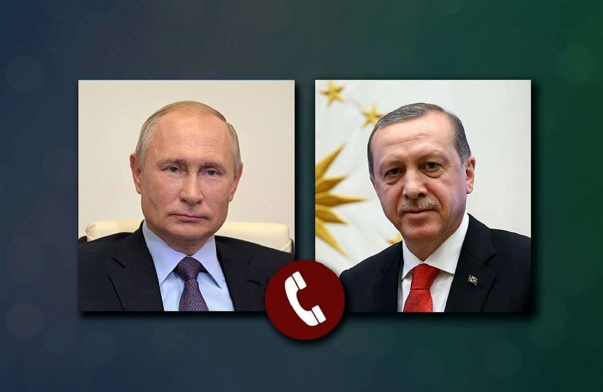 گفتگوی تلفنی پوتین و اردوغان درباره تنش&zwnj;های خاورمیانه