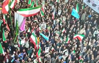 بانگ یا حیدر اردبیلی‌ها؛ صدای رسای مردم در سی‌وچهارمین شب حضوری حماسی ملت ایران را بشنوید