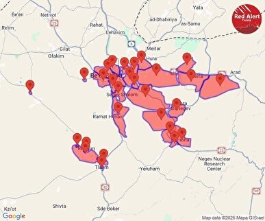 آژیر خطر در دیمونا و بئرالسبع به صدا درآمد/ موشک‌های ایرانی در راه سرزمین‌های اشغالی+فیلم
