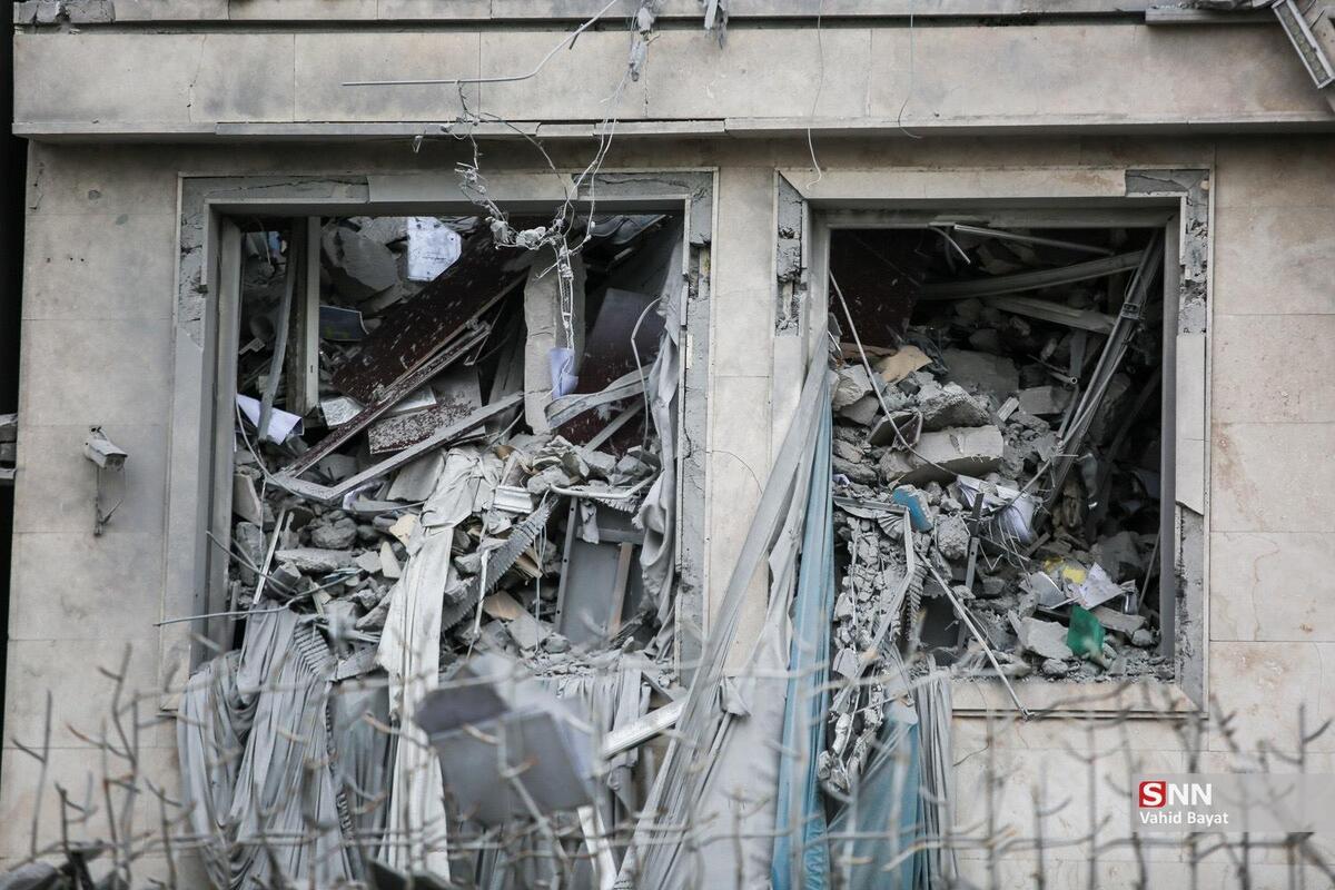 جزئیات حمله هوایی به دانشگاه شهید بهشتی/ اولین تصاویر از داخل پژوهشکده لیزر و پلاسما بعد از حمله دشمن آمریکایی-صهیونیستی + فیلم