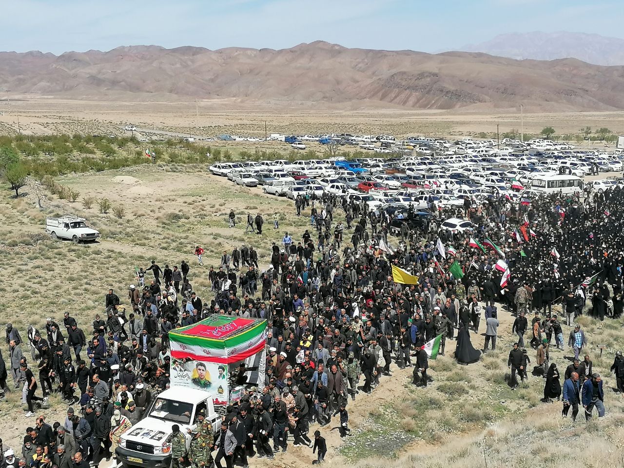 تشییع پرشور پیکر شهید &laquo;هاشم میری بقال&raquo; در زادگاهش+ فیلم