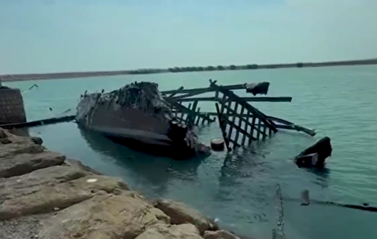 نبرد رمضان| اسلکه بندر لنگه بدون لنج‌های صیادی