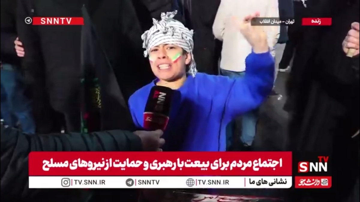 رجز خوانی پسر دهه نودی برای دشمنان ایران