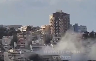 اصابت مستقیم و راحت در حیفا