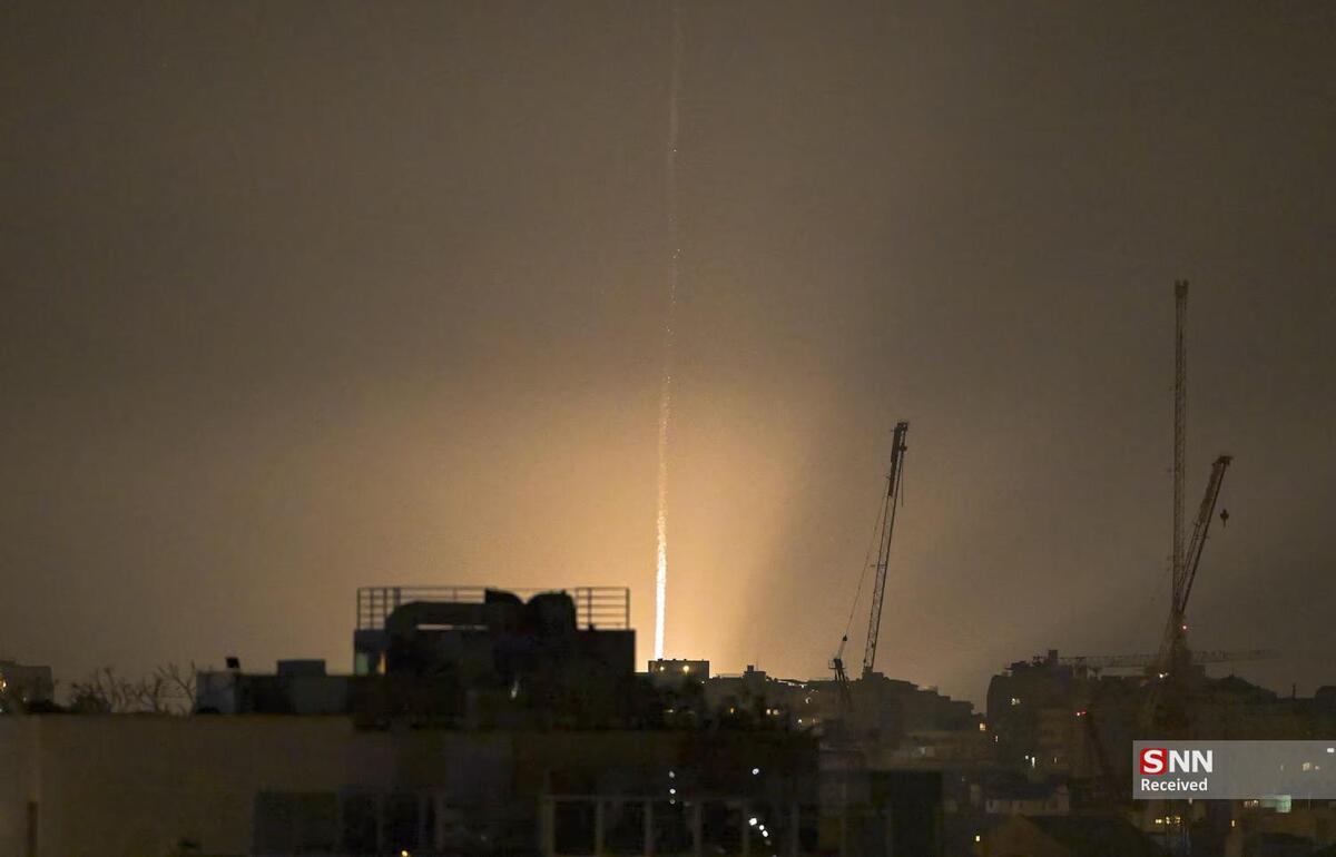 انهدام یک ساختمان چندطبقه در حیفا بر اثر اصابت ترکش موشک ایرانی + عکس