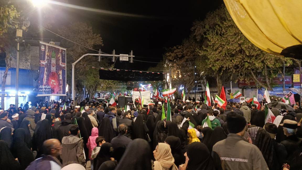 تهدید ترامپ این مردم را جسورتر میکند + فیلم