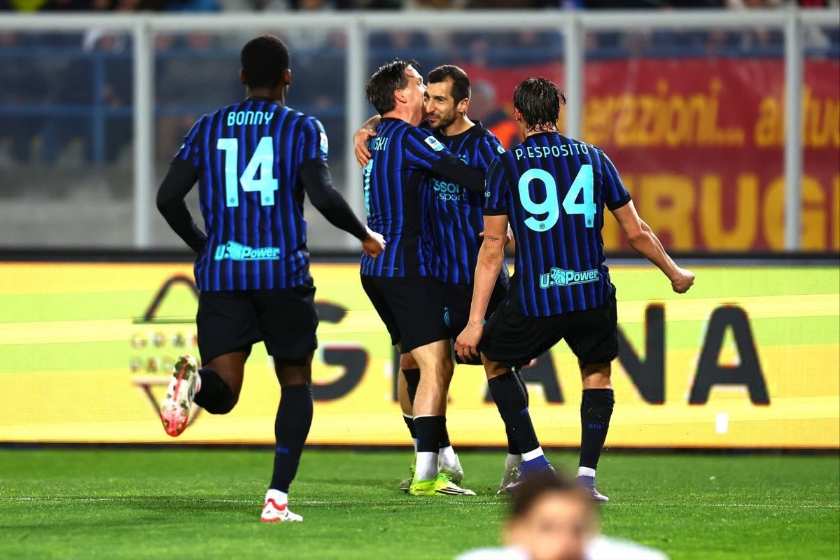 خلاصه بازی اینتر ۵ _ ۲ رم / حکمرانی افعی&zwnj;ها در سری آ ایتالیا