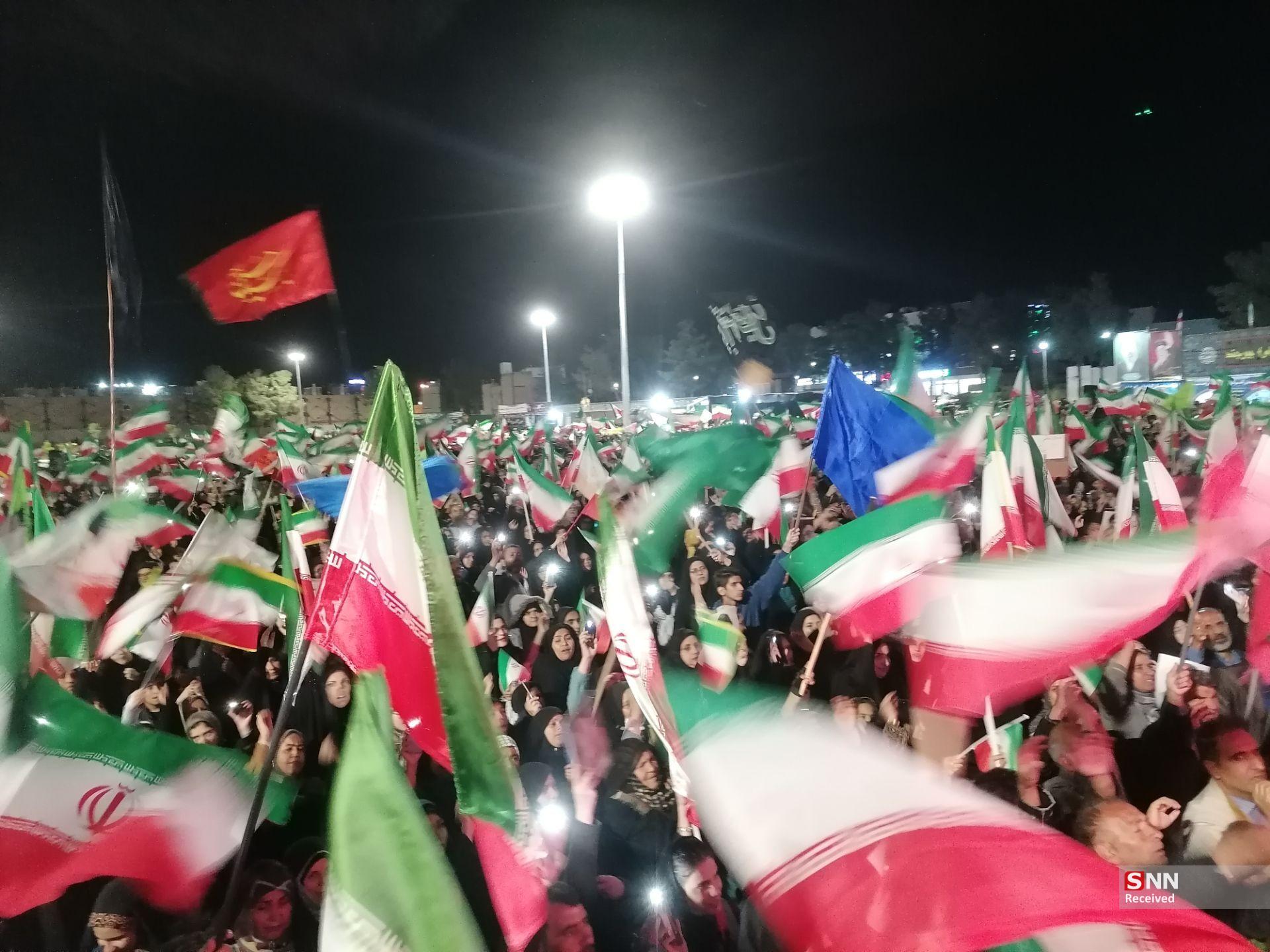 تودهنی بیرجندی ها به اراجیف ترامپ+ فیلم