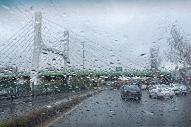 باران و برف در ۲۰ استان