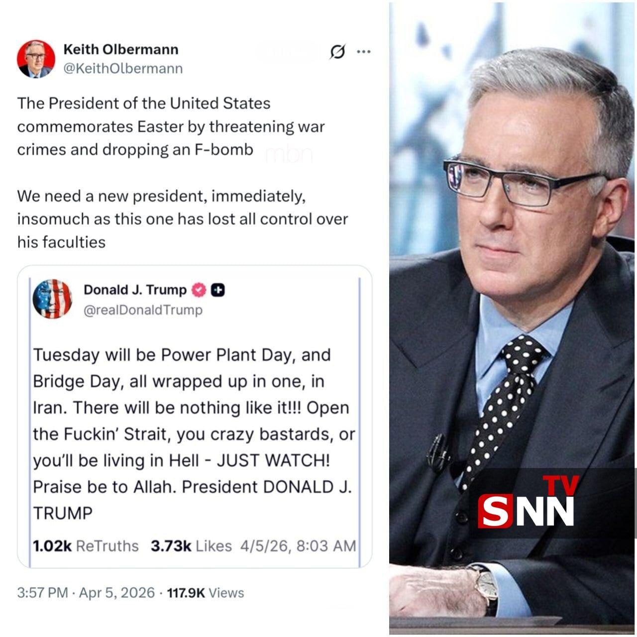 مجری تلویزیون آمریکا : ترامپ کنترل ذهنی ندارد ، به یک رئیس جمهور جدید نیازمندیم