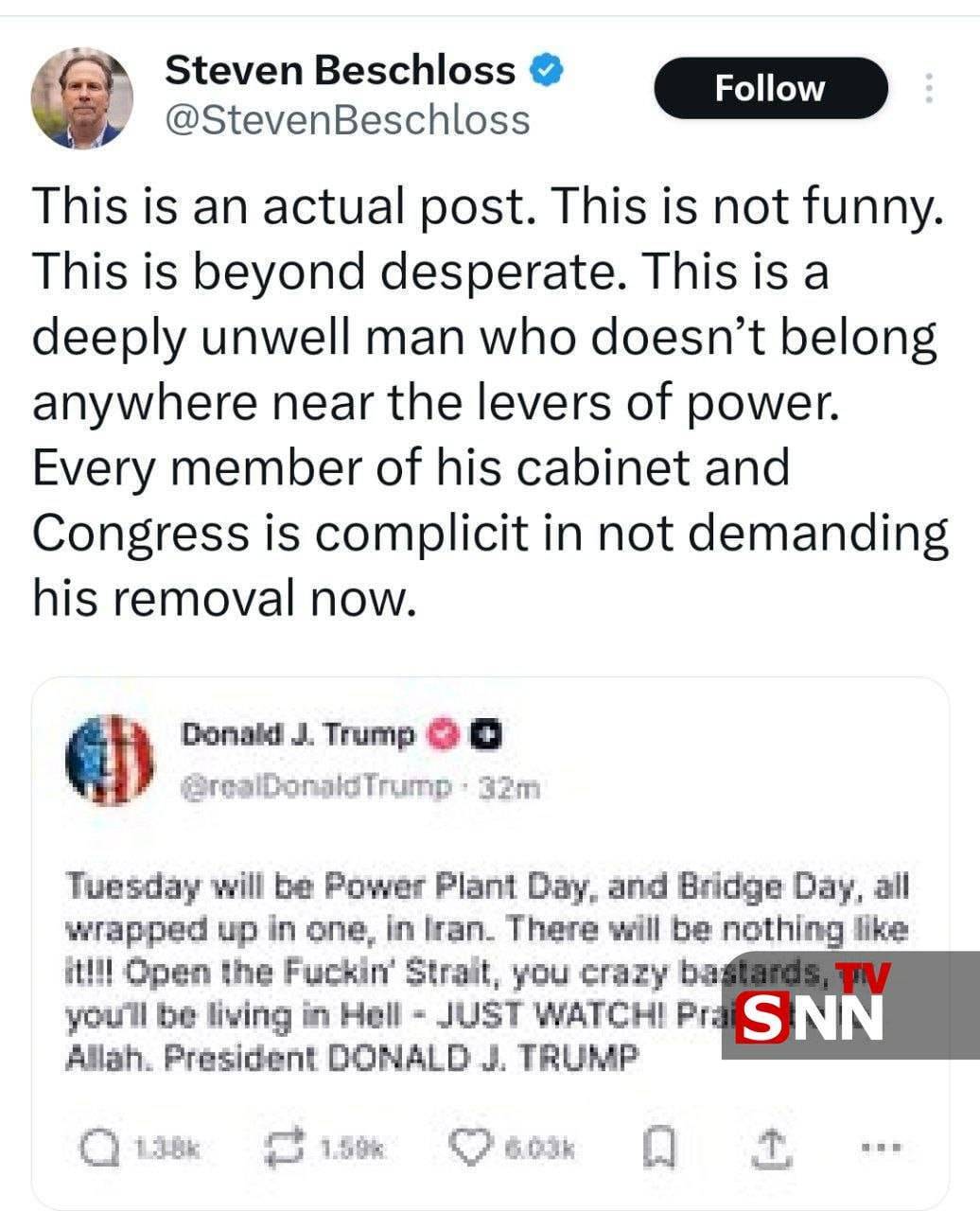 روزنامه&zwnj;نگار آمریکایی: ترامپ &laquo;ناپایدار&raquo; است و نباید نزدیک قدرت باشد