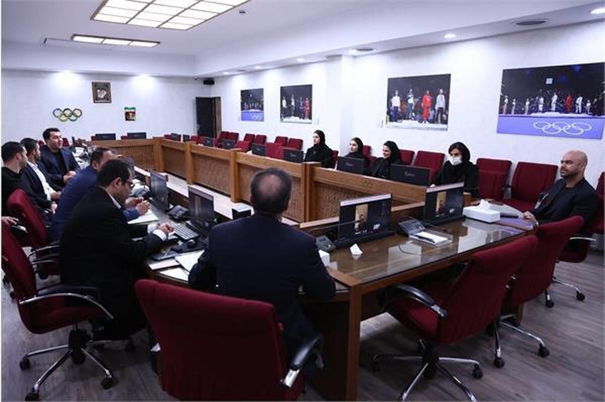 پیوستن اعضای کمیسیون ورزشکاران کمیته ملی المپیک به پویش "جان فدا برای ایران"