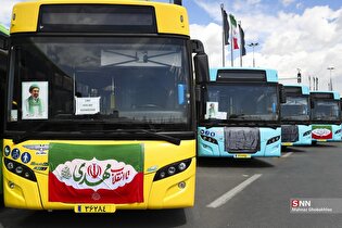 رونمایی از ۵۰ دستگاه اتوبوس برقی و ۳۵ دستگاه اتوبوس دو کابین