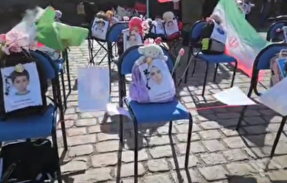 یادبود کودکان میناب در شهر لینشوپینگ سوئد