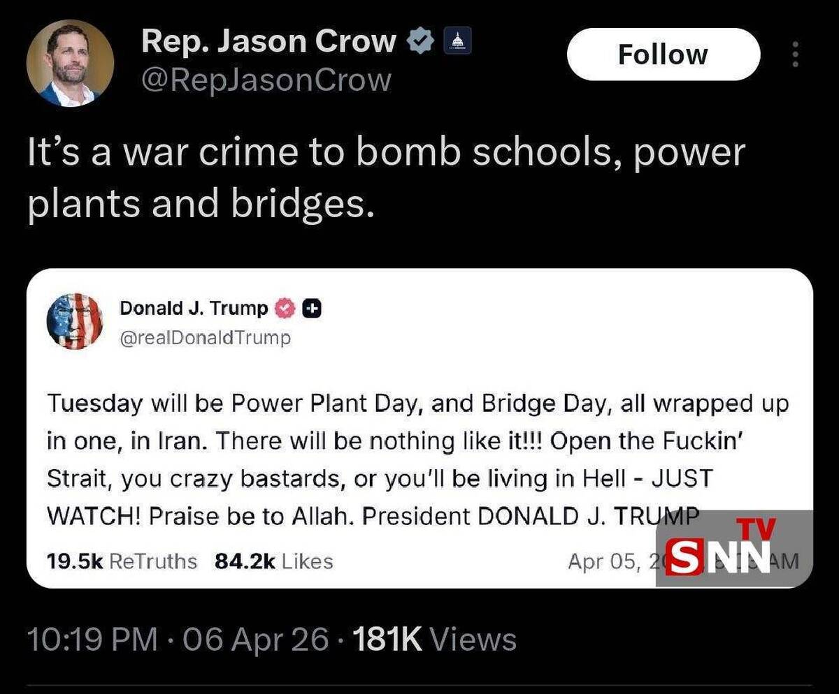 واکنش نماینده کنگره به تهدید ترامپ در خصوص حمله به زیرساخت&zwnj;های غیر نظامی