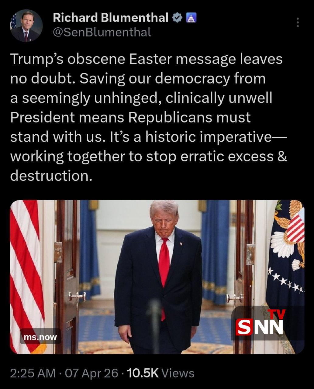 دموکراتها در تلاش برای ساختن اتحادی از موافقان عزل ترامپ بر اساس متمم ۲۵ قانون اساسی