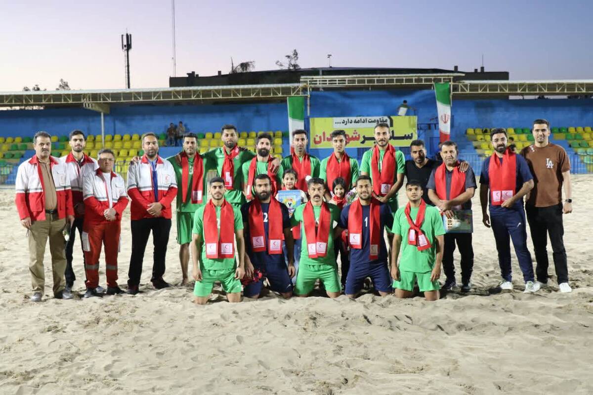 بازیکنان تیم ملی فوتبال ساحلی به پویش &laquo;ایران ما&raquo; پیوستند + فیلم