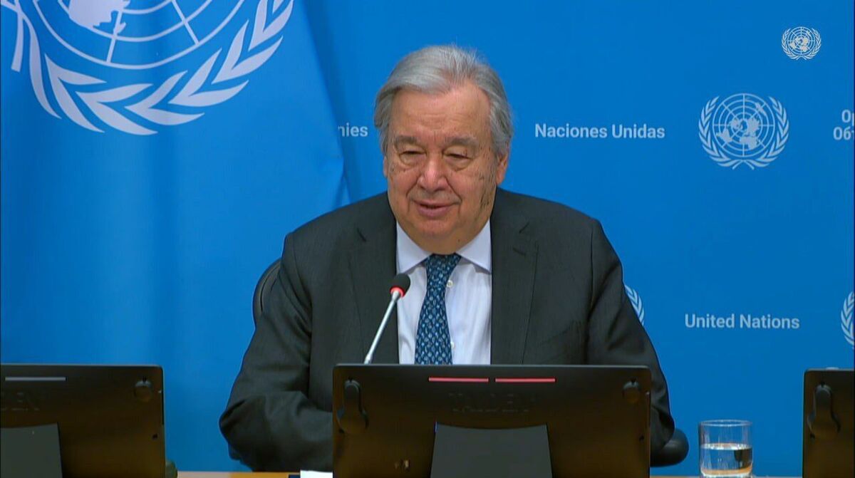 دبیرکل سازمان ملل از آتش‌بس میان ایران و آمریکا استقبال کرد