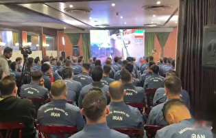 مراسم بزرگداشت چهلم شهید قائد امت حضرت آیت الله العظمی سید علی خامنه‌ای و نشست توجیهی اعضای کاروان اعزامی به ششمین دوره بازیه‌ای آسیایی ساحلی سانیا ۲۰۲۶