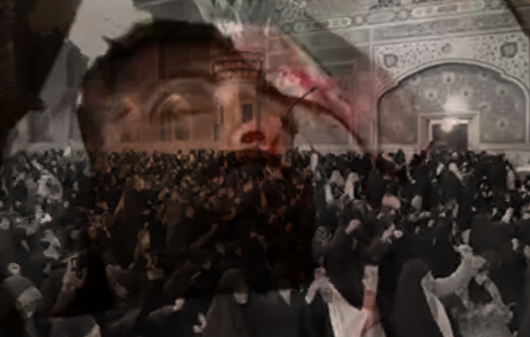 مراسم باشکوه اربعین شهید امام خامنه‌ای در حرم مطهر امام رضا علیه السلام