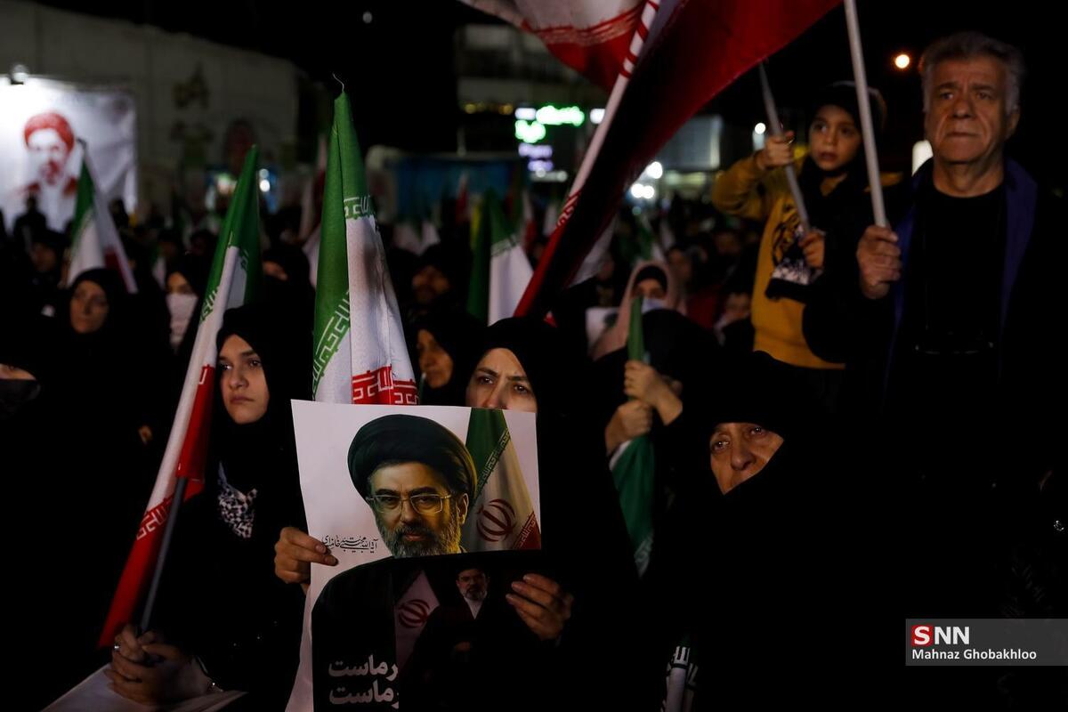 خروش شبانه مردم پایتخت ادامه دارد + فیلم