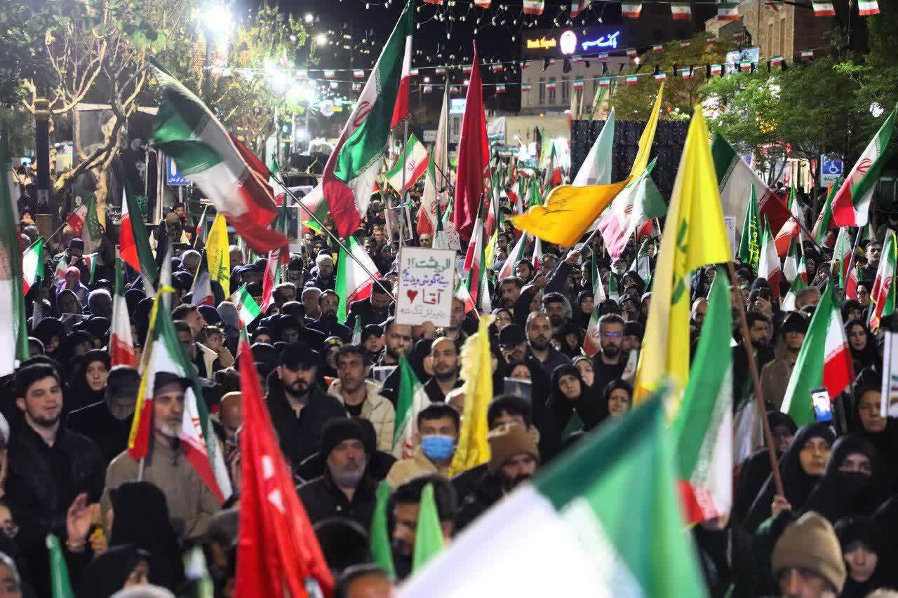 چه جنگ چه آتش&zwnj;بس، ما در خیابانیم/۳۹ شب اقتدار مردم سمنان در خیابان+ تصاویر