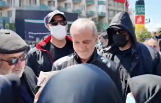 گپ و گفت صمیمی رئیس جمهور با مردم در میدان