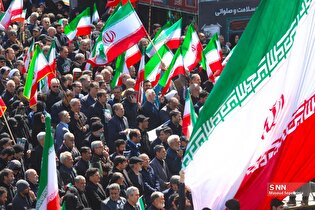 عزاداری مردم تبریز در روز اربعین رهبر شهید انقلاب اسلامی