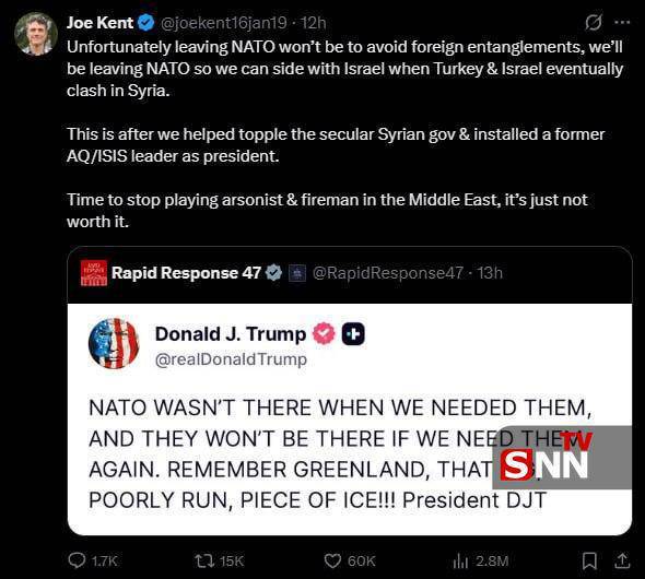 افشای طرح ترامپ برای خروج از ناتو؛ حمایت از اسرائیل در تقابل احتمالی با ترکیه