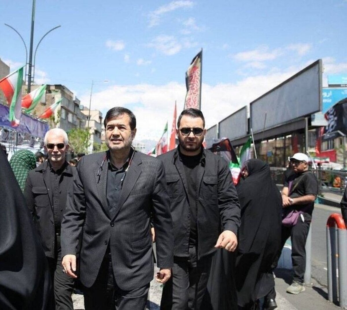 حضور وزیر ورزش و جوانان در مراسم اربعین رهبر شهید انقلاب