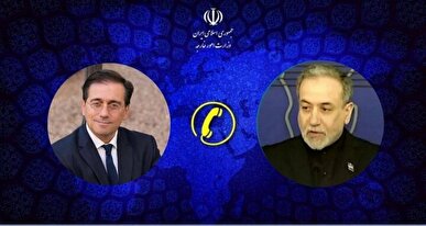 گفتگوی تلفنی وزرای امور خارجه جمهوری اسلامی ایران و اسپانیا
