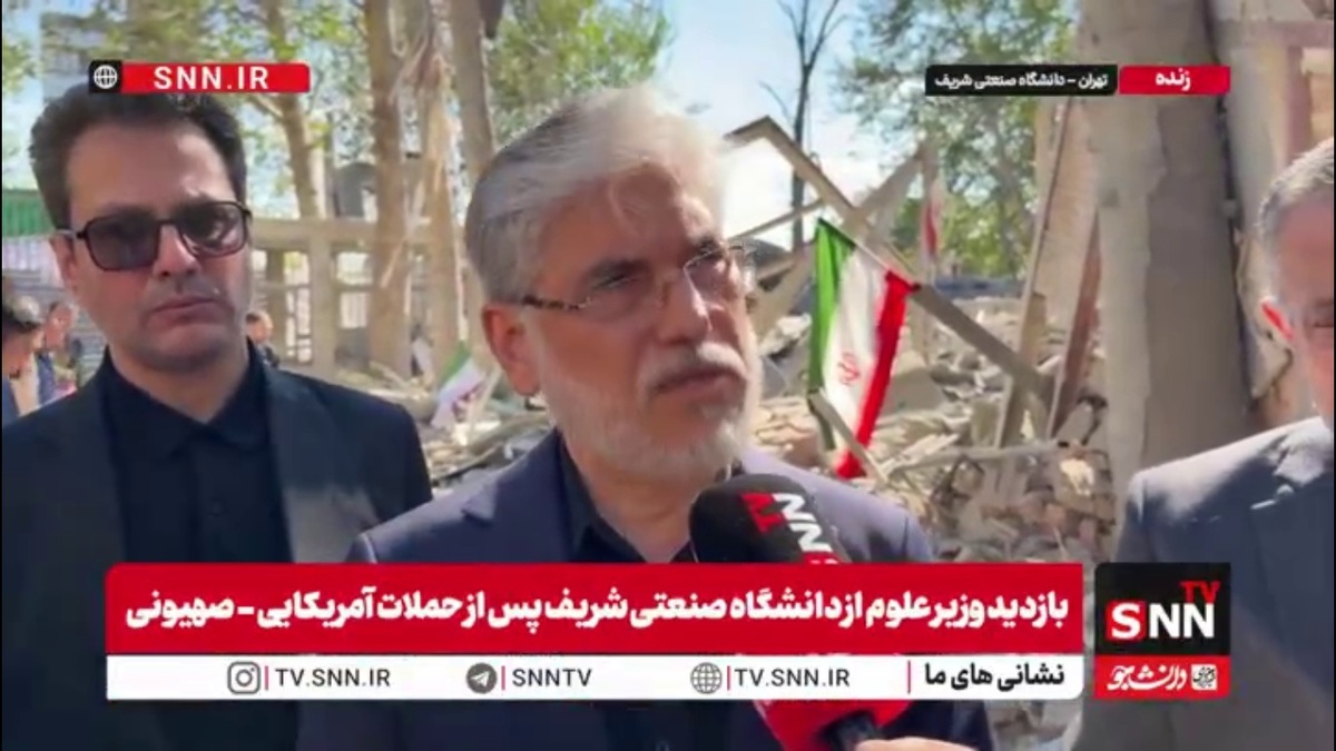 سیمایی صراف: 160 نقطه در دانشگاهها در جنگ آسیب دیده است/ بیش از 60 دانشجو شهید شدند