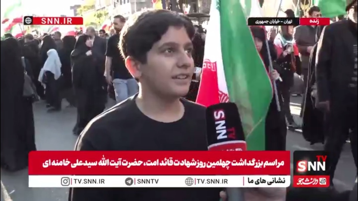 پیام یک پسر دهه نودی به رهبر شهید انقلاب: گر پدر نیست تفنگ پدری هست هنوز