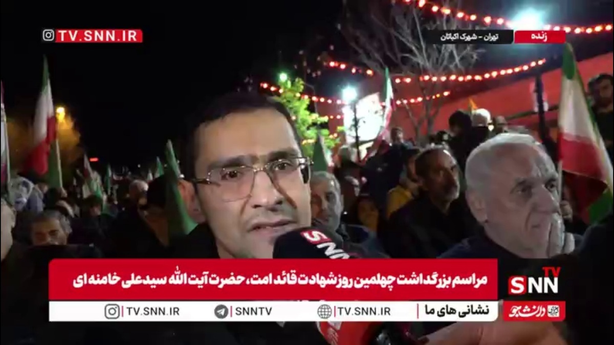 شهروند حاضر در تجمعات: تا آخرین نفس فدای پیروزی اسلام و سرکوب کفر و نفاق خواهیم شد