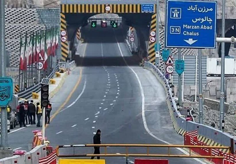 تردد روان در محورهای شمالی/ بارش باران در جادههای ۲ استان