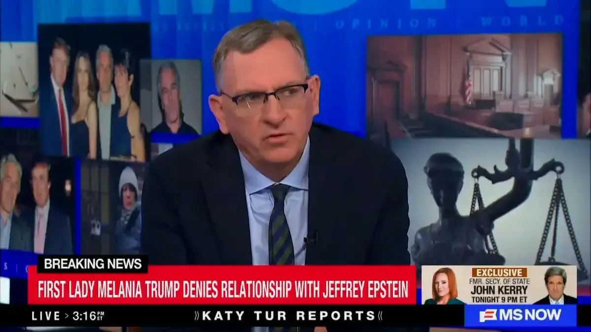 استاد حقوق آمریکایی: اوضاع ترامپ انقدر بد است که برای پرت&zwnj;کردن حواس&zwnj;ها از شکست جنگ ایران، همسرش مجدد پرونده اپستین را به اخبار می&zwnj;آورد! + فیلم