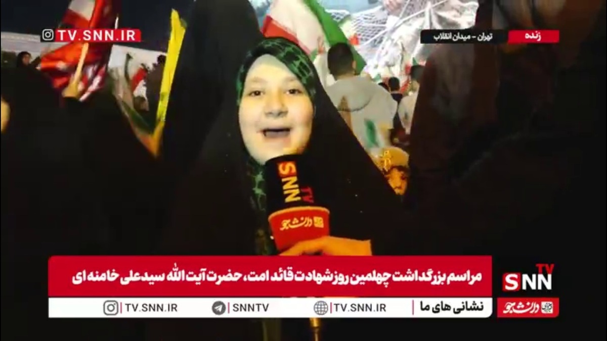 رجز خوانی نوجوان ایرانی در اربعین رهبر شهید امام خامنه ای