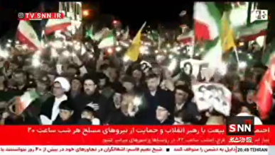 زنان و مردان تبریزی با صلابت در میدان حاضرند + فیلم