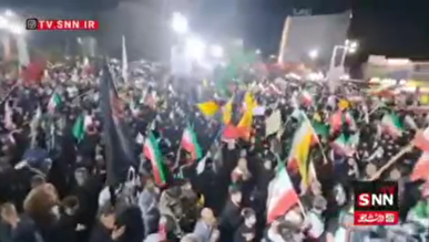 لبیک بوشهری‌ها به رهبر معظم انقلاب؛ خیابان جای سوزن انداختن نیست + فیلم