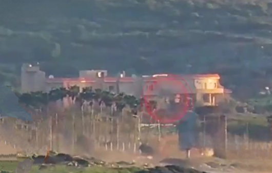 حزب‌الله با استفاده از پهپاد، خانه‌ای را که محل استقرار سربازان ارتش اسرائیل در بیاضه بود، هدف قرار داد