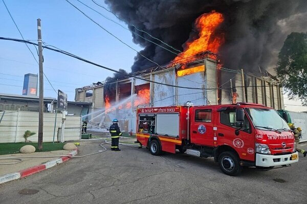 آژیر خطر در سرزمین‌های اشغالی درپی شلیک موشک ازسوی حزب‌الله + عکس