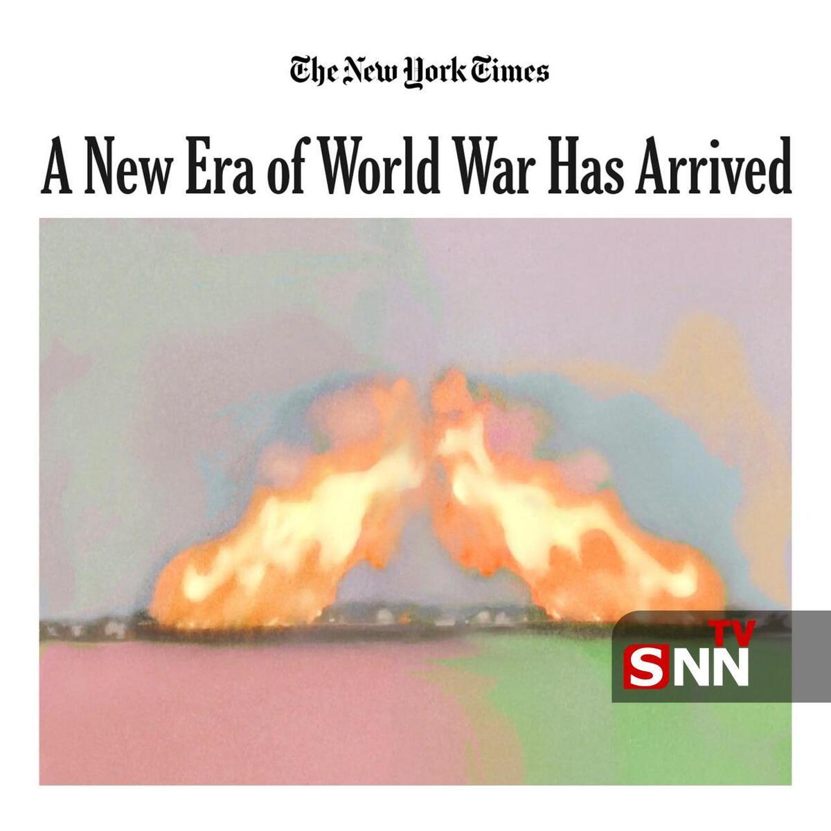 نیویورک تایمز: جهان وارد عصر جدیدی از جنگ جهانی شده است
