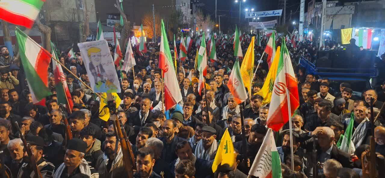 ببینید موج چهل و سوم را از خیابان&zwnj;های شلوغ شهرکرد/ اینجا شعارها حرف می&zwnj;زنند + فیلم