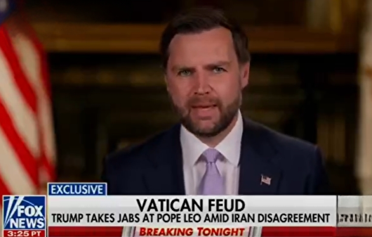 توهین ونس به پاپ و کلیسا‌ها