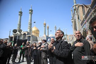 عزاداری شهادت امام جعفر صادق (ع) در قم